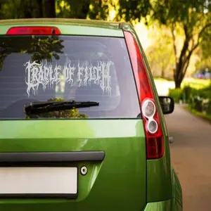 Buona qualità per uso esterno del veicolo personalizzato Logo lettera fustel in vinile adesivo per trasferimento auto adesivo per finestrino auto