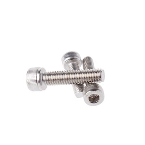 Stock d'usine 201 vis à tête cylindrique à six pans creux en acier inoxydable GB70.1 vis à tête plate à tête cylindrique M6 M8 M10 M12 - Product Image 4