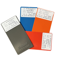 Peinture en poudre électrostatique gris mat époxy écologique DH801 personnalisée par le fabricant pour revêtement plastique/bateau