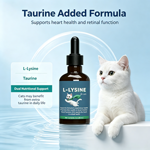 Private Label Getreidefreie Tropfen für <span class=keywords><strong>Katzen</strong></span> mit Empfindlichem Magen Lysin-Tropfen - Product Image 3