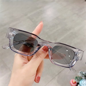 Lunettes de soleil polarisées unisexes tendance pour l'été, UV400, monture carrée, imprimé léopard, style punk, verres en métal PC, pour hommes et femmes - Product Image 2