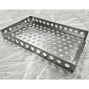 Exigence personnalisée 304/plateau perforé en métal aluminium pour la filtration de l'huile de cuisson - Product Image 4