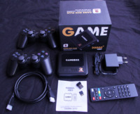 Nouvelle console de jeu G10 HD 4K Super Video Gamebox 30+ émulateurs N/D/S/PSP1 avec manette sans fil 2.4G