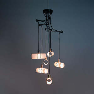 Staircase Chandelier Long Pendant Light E27 Led Bulb For Duplex Villa Loft Ceiling Lighting - Product Image 5