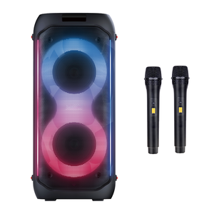 Altavoz Portátil con Ruedas Party Box <span class=keywords><strong>710</strong></span> Nuevo con Doble Altavoz de 6.5 Pulgadas de Alta Potencia, Bluetooth, Micrófono Inalámbrico, Audio de Alto Volumen de 60W - Product Image 4