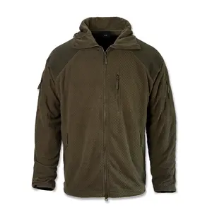 Мужская флисовая тактическая куртка, OEM ODM Антистатическая, холодная погода для городских походов, походов, охоты