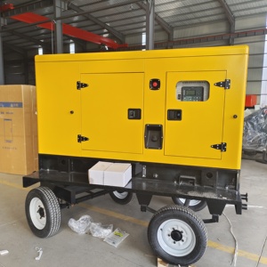 Générateur diesel silencieux automatique Weichai 40KW 50KW 60KW à quatre roues avec chauffage, adapté aux régions froides et à la conduite sur autoroute - Product Image 3