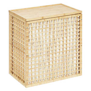 Cesto della <span class=keywords><strong>biancheria</strong></span> in cotone personalizzabile pieghevole in legno di bambù contenitori con coperchio cesto della <span class=keywords><strong>biancheria</strong></span> con <span class=keywords><strong>Design</strong></span> elegante panno sporco - Product Image 2