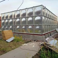 100.000 Liter Verzinkter Wellblech-Wassertank Silo für Bewässerungs- und Wasseraufbereitungsprojekte in der Landwirtschaft