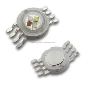 Ficha de led de alta potência om rgbw, venda chips de diodo de alta potência 4 in1super brilhante led com chip PLCC-8 para luz de palco