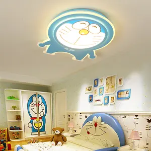 2023创意设计可爱哆啦a梦发光二极管灯吸顶灯儿童婴儿房