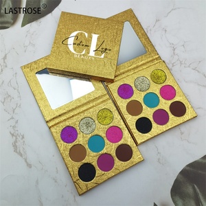 Wholesale Private 9 Colors Luxury <strong>Gold</strong> <strong>Eyeshadow</strong> Palette Waterproof Nude Shimmer Eye Shadow <strong>Glitter</strong> Pigment <strong>Eyeshadow</strong> - Product Image 1