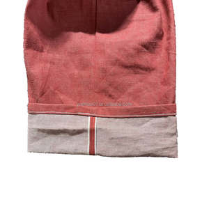 Denim Pants <strong>High</strong> Quality Custom Oversized Wide Leg Bootcut Red Salvage Japanese Raw Selvedge Boot <strong>Cut</strong> Flared Baggy <strong>Jeans</strong> for Men - Product Image 3
