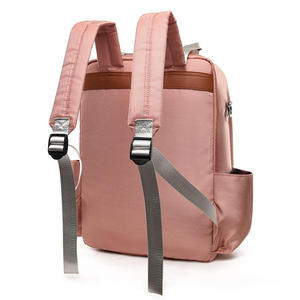 Bolsa de pañales de amor para bebés con estilo de lujo personalizada, bolsa de pañales XL 3 en uno de moda USB, bolsa de pañales con diseño de cervatillo para hombre mamá - Product Image 6