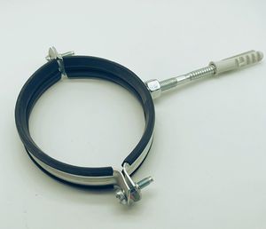 Collier de serrage <span class=keywords><strong>à</strong></span> double vis W1 personnalisable avec caoutchouc pour une performance optimale, fabriqué <span class=keywords><strong>à</strong></span> Tianjin - Product Image 5
