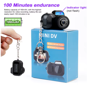 Cámara Portátil HD 1080P Muy Pequeña con Pantalla, Compatible con Tarjeta TF Y3000, Mini Cámara Retro, Regalos <span class=keywords><strong>de</strong></span> Cumpleaños - Product Image 2
