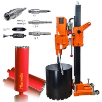 Machine de forage au diamant portable de qualité industrielle Marveille, vente d'usine, 305 mm, pour béton, type manuel avec eau
