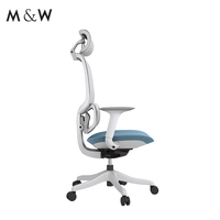 Chaise de bureau de direction ergonomique moderne de luxe M&W, en cuir, vente en gros, en maille, chaise de bureau bon marché pour manager