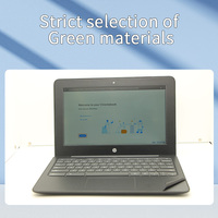 Adhésif autocollant de peau détachable en vinyle pour ordinateur portable HP chromebook 11 G9 de seconde main G8 EE