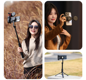Ulanzi MA35 Poignée Selfie Booster avec Déclencheur Sans Fil pour <span class=keywords><strong>iPhone</strong></span> 16 15 Téléphone Android Stabilisateur <span class=keywords><strong>Photo</strong></span> Griffe Froide Monture à Vis 1/4'' - Product Image 4