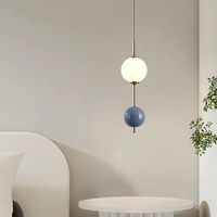 Lustre moderne nordique à LED pour la décoration de table de restaurant, design nouveau