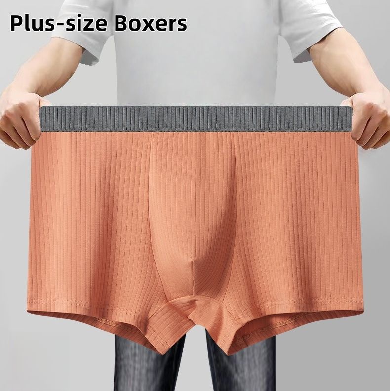 88019 Cotton Plus-size Boxers Fat Body extra Large Size Men's