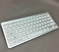 78 Keys Wireless Keyboard Ultra Slim untuk iPad Windows IOS OS Mac Android Tablet Keyboard