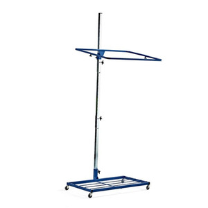 Jh-mech xách tay Thùng rác Túi chủ Rack với bánh xe thương mại từ chối Bao Xe đẩy thép không gỉ túi rác chủ - Product Image 1