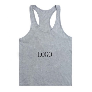 Custom high quality printing 100% cotton Bodybuilding Stringer Weight-Training Y-Back Racerback Tank <b>Top</b> - Product Image 1