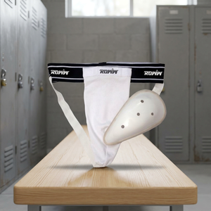 Protège-entrejambe en coton OEM, soutien protecteur confortable pour la boxe, le MMA et les arts martiaux - Product Image 3