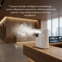 Offre Spéciale – Diffuseur d'Arômes Sans Eau à Grande Surface, Personnalisable, Commercial et Domestique, Contrôlé par Application, Connectivité CVC, Garantie