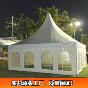 Carpa Europea con Techo Puntiagudo, Cuadrada, de Tela Oxford Impermeable, para Exposiciones, Ferias Comerciales, Eventos al Aire Libre en Todas las Estaciones - Product Image 3