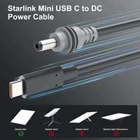 Cable de Repuesto Starlink Mini, Cable para Exteriores USB-C a Conector DC