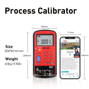 VA701 Volt <span class=keywords><strong>MA</strong></span> Kalibra tor DC 20V 24mA Millivolt SPS-Schleife Anpassbare OEM-Unterstützung - Product Image 3
