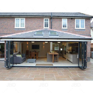 ประตูบานเลื่อนอลูมิเนียมอัลลอยด์แบบพรีเมี่ยม Nfrc กระจกอลูมิเนียมกันน้ำสำหรับวิลล่า - Product Image 3