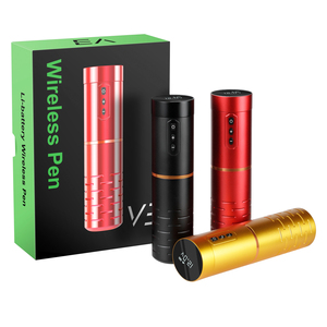 เครื่องสักโรตารี่ไร้สาย ปากกา มอเตอร์ไร้แกน แบตเตอรี่ 1800mAh จอแสดงผล LED ดิจิตอลสำหรับศิลปิน - Product Image 2