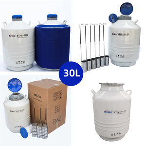 経済的な液体窒素AI精液輸送・保管容器 30リットル ダブルライナー 低蒸発率 80mm開口 ゴブレット型 - Product Image 2