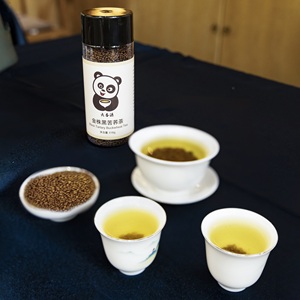 Thé de sarrasin de qualité supérieure HTFOODIE, saveur Daliangshan, sachet/boîte de 1 kg, emballage, santé de la peau, minceur, qualité supérieure, en vrac - Product Image 1