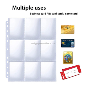 <span class=keywords><strong>Album</strong></span> <span class=keywords><strong>photo</strong></span> personnalisé en gros, livre de cartes, <span class=keywords><strong>pages</strong></span> d'activités, grille 1-9, plusieurs tailles, fente pour cartes en PP transparent, personnalisation, imperméable - Product Image 4