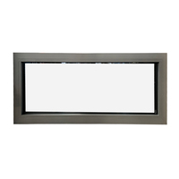 MINGLEI Belle fenêtre en aluminium Fenêtre fixe Verre isolé personnalisé Grande fenêtre fixe