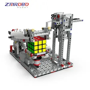 ZMROBO नई स्टेम प्रोग्रामिंग इमारत ब्लॉकों सेट रोबोट मास्टर प्रीमियम रोबोट बिल्डिंग किट कोडिंग ब्लॉक बच्चों के लिए ट्रांस रोबोट
