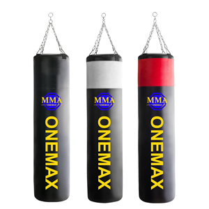 กระเป๋ามวยแบบแขวนหนักแบบมืออาชีพ MMA onemax หนัง PU เย็บเสริมแรงสำหรับคิกบ็อกซิ่ง MMA <span class=keywords><strong>มวยไทย</strong></span>ใช้ในยิม - Product Image 6