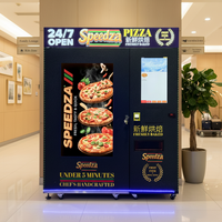 Máquina Expendedora de Pizza de Acabado Premium, Calidad Artesanal de Chefs, Sistema Automatizado de Dispensación de Alimentos