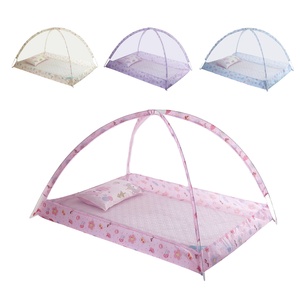 Moustiquaire de lit bébé instantanée en mousseline, occultante, pour voyage, pour nouveau-né, pour poussette et berceau - Product Image 1