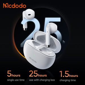 Mcdodo 803 Dễ Thương Mini Sỏi Đá Cẩm Thạch Dễ Thương Mini 25 Giờ Thời Gian Âm Nhạc Tai Nghe Aac Sbc Không Dây Earbud Tai Nghe & Headphone - Product Image 3