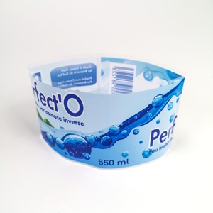 זרוק ספינה פרטי אדום תה Pet לכווץ לעטוף בקבוקון בקבוק סרט תווית - Product Image 5