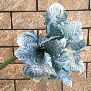 Orquídeas artificiales de seda, A-523, plantas de Clivia, color blanco - Product Image 6