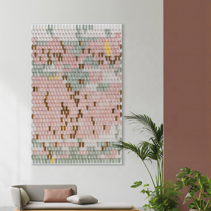 Pintura Artesanal de Cerámica 3D, Mural Decorativo Moderno de Lujo, Pintura Abstracta para Pared, Arte de Pared de Cerámica Colgante, Decoración del Hogar - Product Image 6