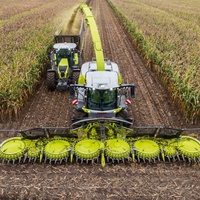 Moissonneuse-batteuse agricole haute performance pour riz et blé 4LZ 5.0 avec broyeur à dents à alimentation complète 210HP