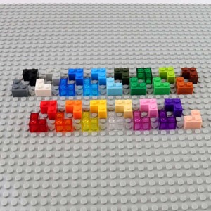 Jouet éducatif STEM, modèle d'angle 2x2, 2357, blocs de construction en plastique compatibles avec les briques de construction MOC, rangement et accessoires - Product Image 5